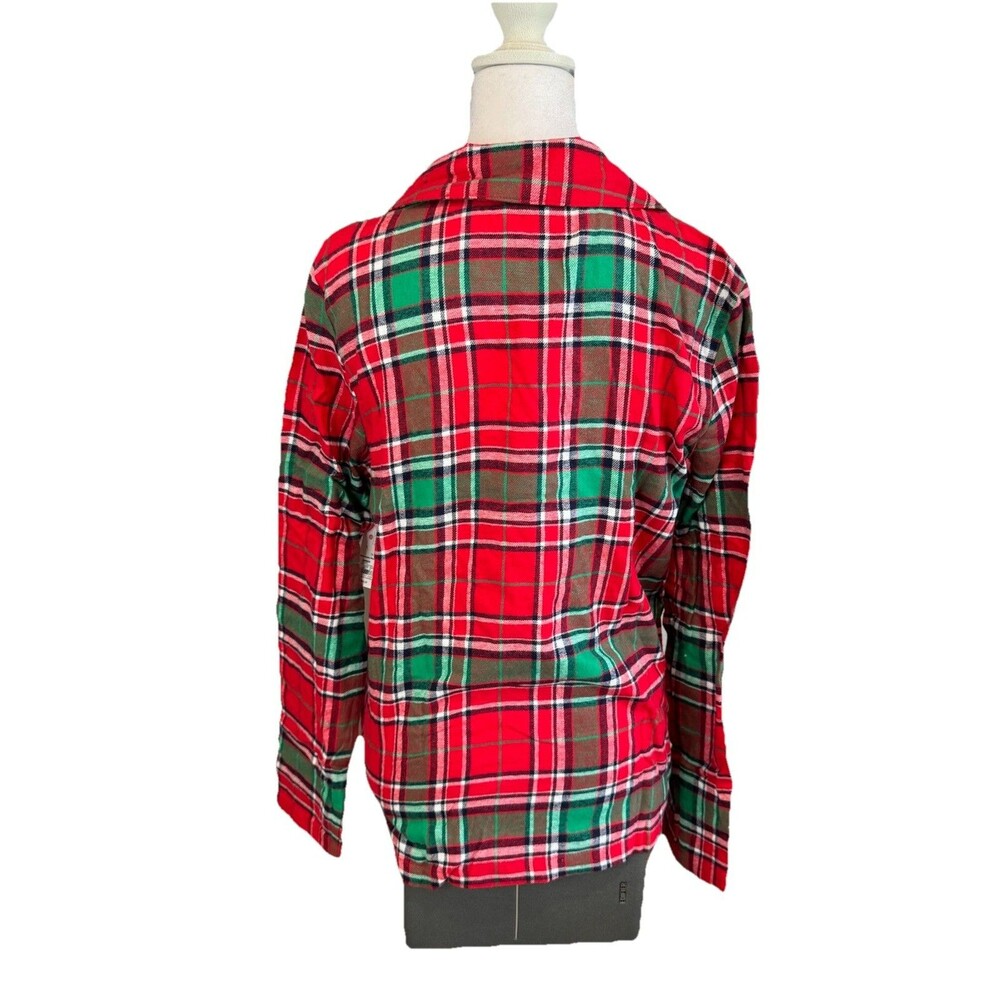 Jammies for your Families Small Plaid 2 Pcs Pajama Set Flannel Pants NWT Women's - Picture 6 of 13